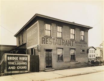 (VERNACULAR SALOONS & SUDS) Collection of 245 photographs of saloons, hotels, bars, restaurants, liquor stores, and cafés taken in coal
